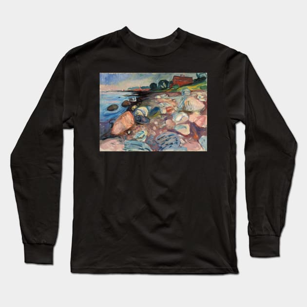 Edvard Munch Long Sleeve T-Shirt by KOTFILMS